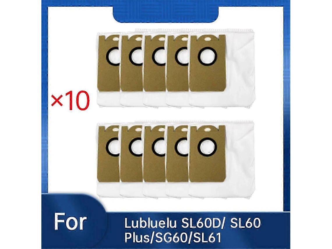 10 Peas De Sacos De P Para Acessórios De Varredora Sl60d/sl60 Plus/sg60/sl61, Sacos De P Feitos Para Durar e Funcionar Yunzii