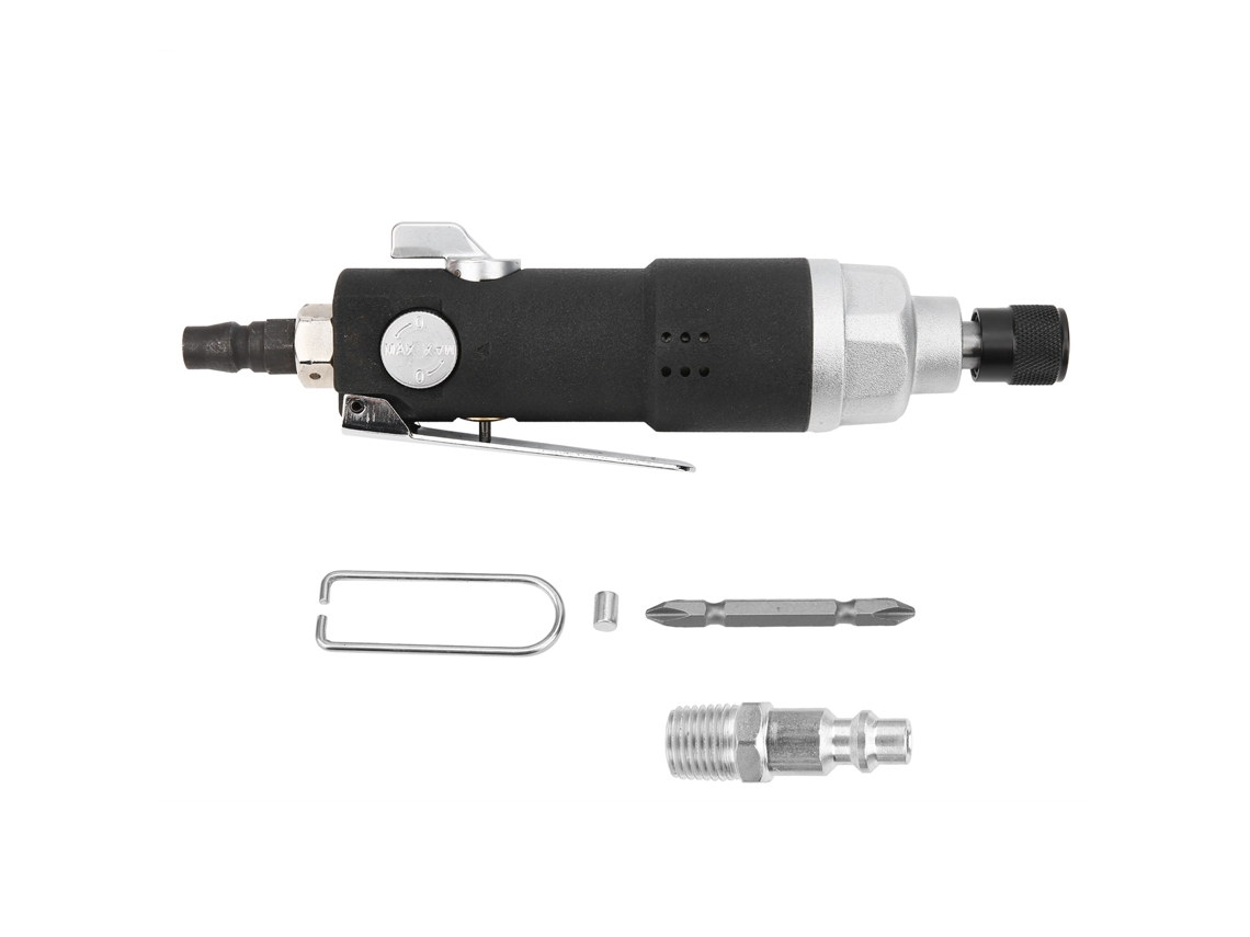 Chave de fenda pneumática industrial com cabo reto de 5 polegadas, estilo americano, para montagem, modelo YC-3051.