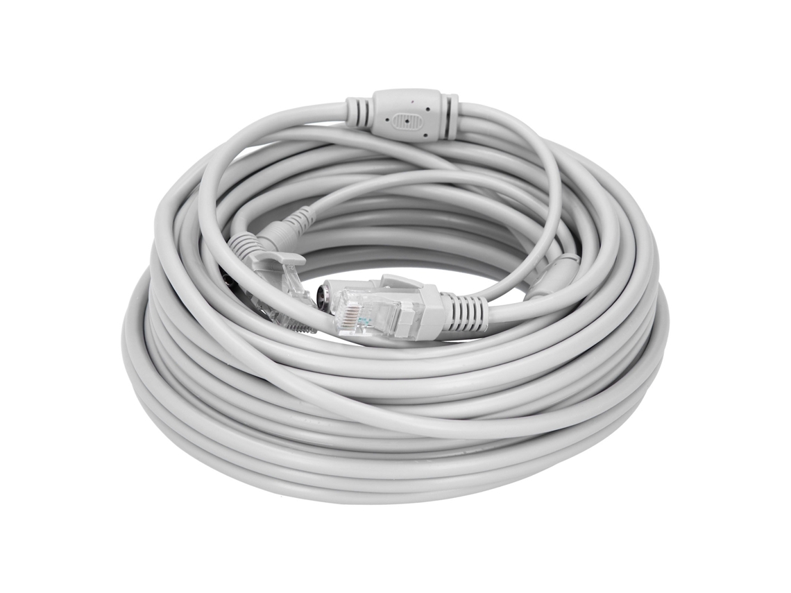 Lurelia Cabo Ethernet Rj45 15 M Banhado A Ouro Para Rede Lan
