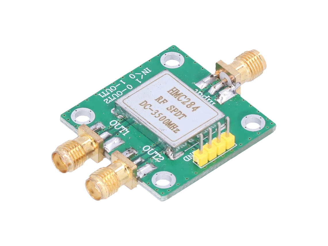 Laxiscreed Interruptor Rf Monofásico 3500mhz Com Comutação Simples E Dupla E Dissipador De Calor