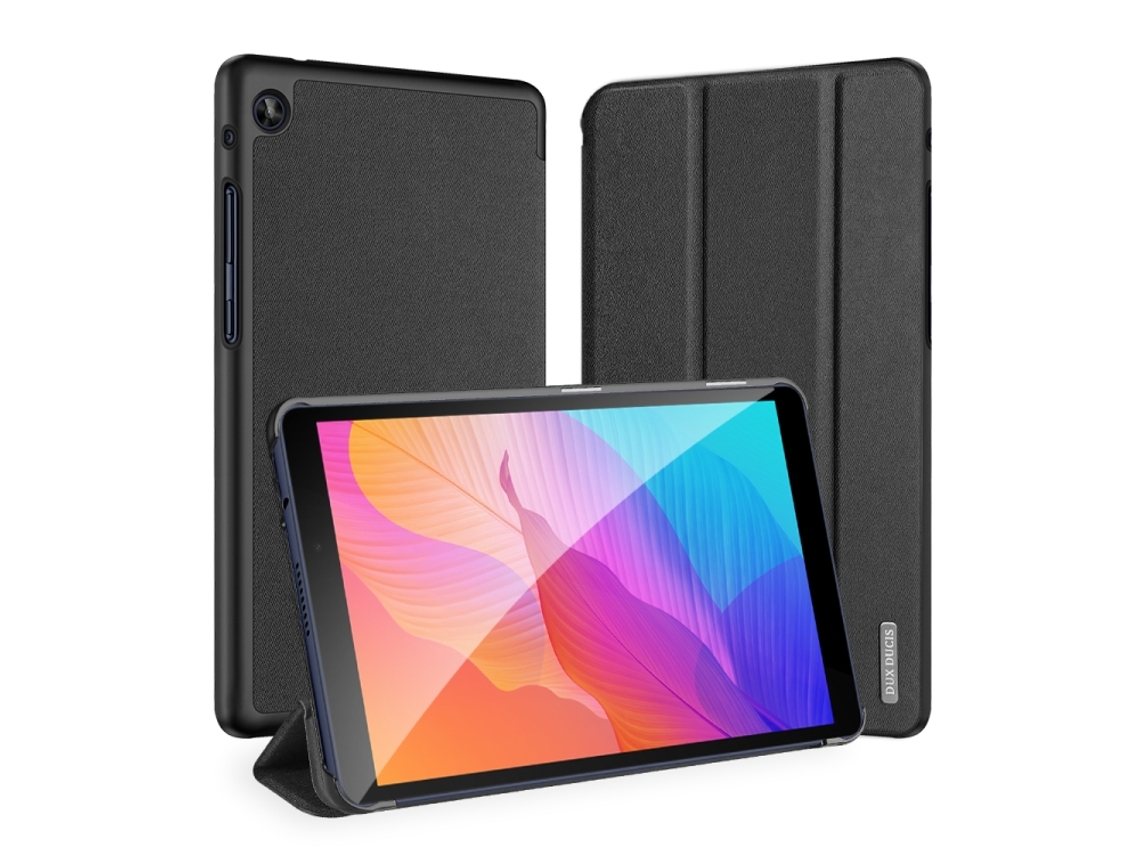 Capa‑flip Horizontal Pu Magnética Halinuia, Suporte Triplo E Função Sono‑ativação Para Huawei Matepad T8 / C3