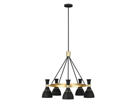 Candelabro FEISS Fe-Joan5-Mb Joan Steel E27 5 Bulbos