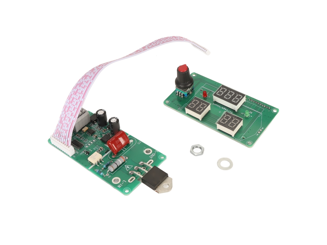 Módulo De Controle De Soldador De Ponto 40a 9-12v Com Display Lcd Digital E Contagem 0-999 Para Diy