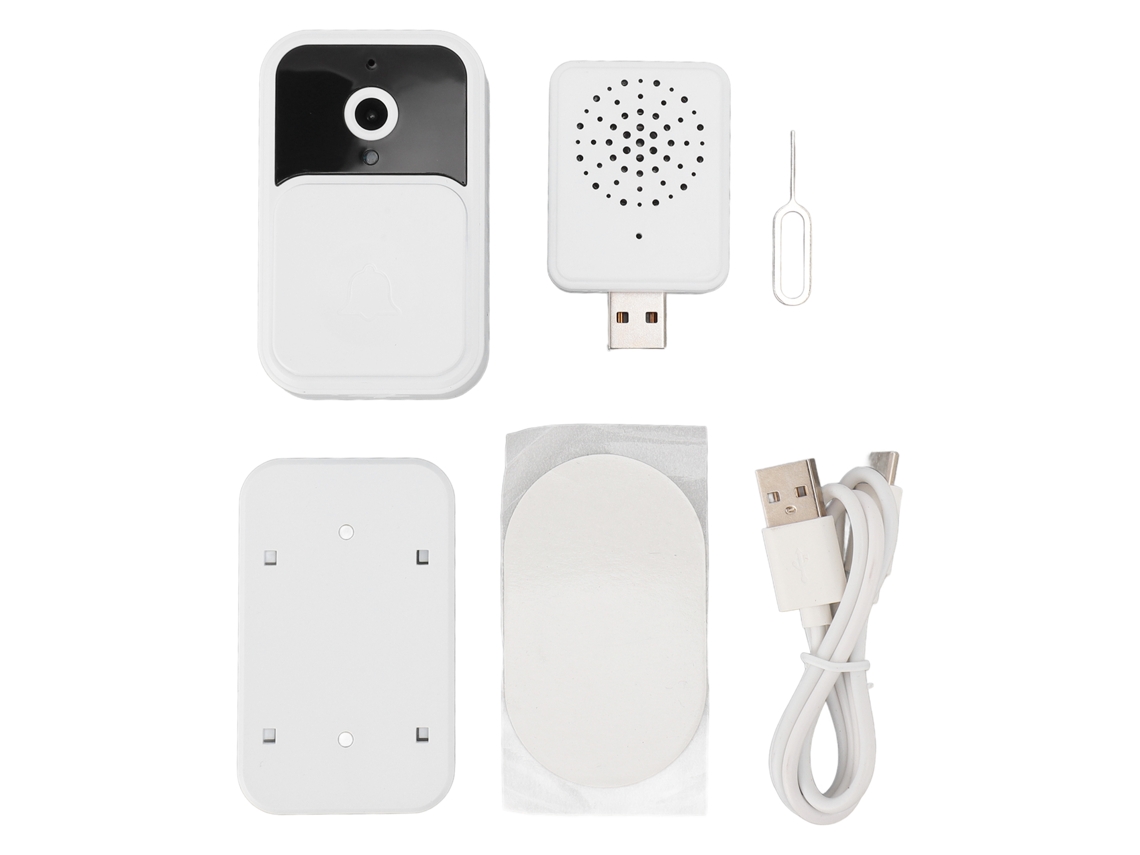 1080p Doorbell Camera Wireless Wifi Video Doorbell 2 Way Intercom Hd Security Camera Real Time Video For Tuya App 90 Degree Wide Angle LAXISCREED