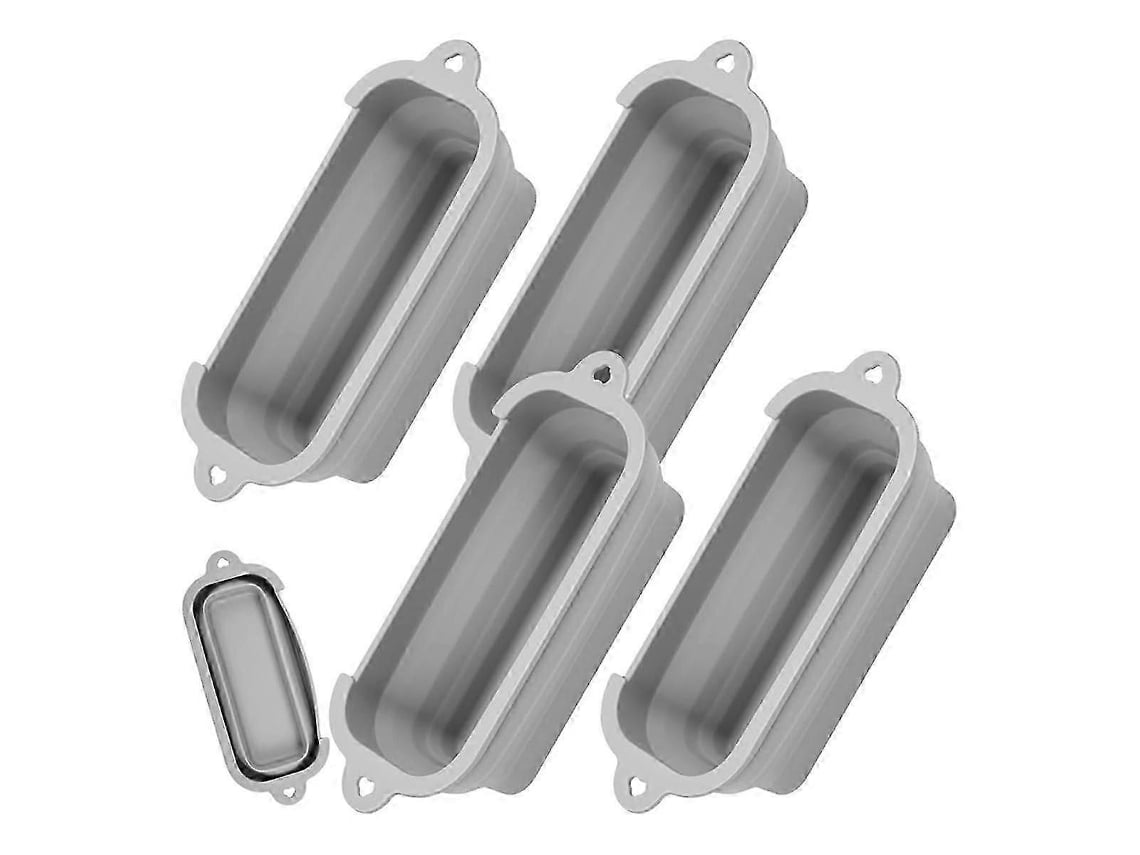 4 Unidades De Revestimentos Para Copo De Gordura, Compatíveis Com Grelhas De 17, 22, 28 E 30 Polegadas, De Silicone Reutilizável