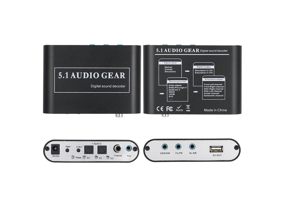 Decodificador Áudio LAXISCREED