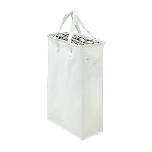 Cesto de Roupa Fino, Cesto de Roupa Pequeno e Dobrável, Cesto de Roupa Resistente com Alça BRILVIBERA