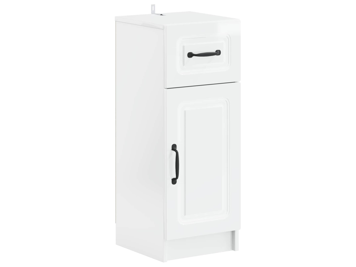 Vidaxl Armário De Armazenamento Para Banheiro Utrecht Branco Brilhante