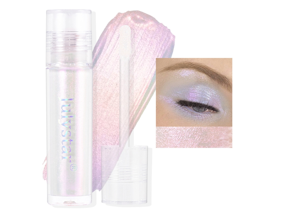 Conjunto De Sombra De Ojos Líquida Brilhante Julystar Para Mulheres - À Prova De Água, Longa Duração, 7 Cores Opcionais
