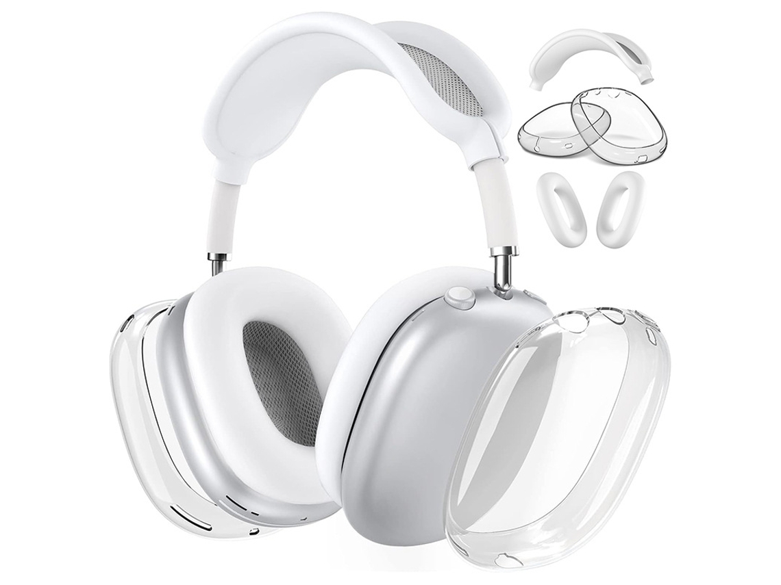 Compatível Com Capa De Fone De Ouvido Airpods Max Tpu Transparente Capa Protetora Airpods Max Brilvibera