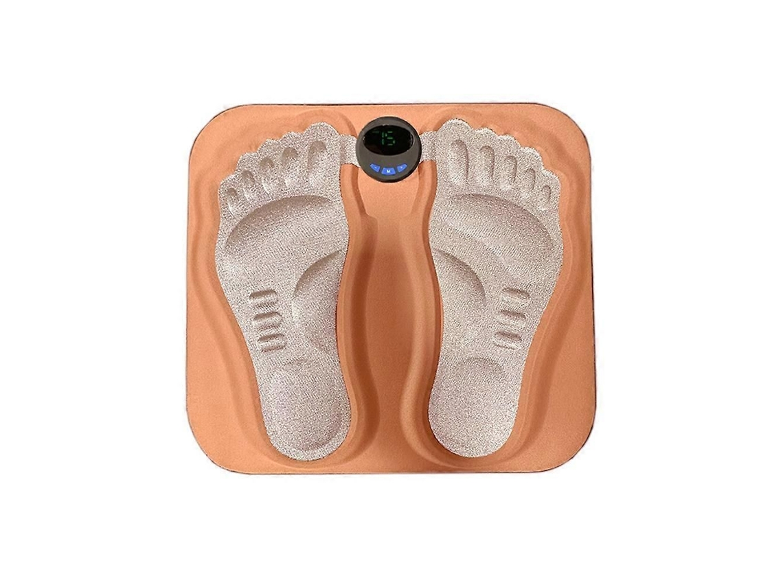 Tapete Massageador De Pés 3d Dobrável Para Panturrilha Com 6 Modos E 15 Níveis Estimulação Muscular Por Eletroesti Mulação. Relaxa Os Músculos.