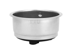 Cesto Para Filtro De Café Porta-filtro 51 Mm, Fundo Aço Inoxidável, Acessórios Máquina 2 Xícaras