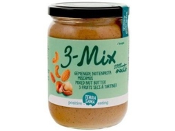 Suplemento Alimentar TERRASANA 3Mix, Crema De Frutos Secos Sin Cacahuete (500 Gr)