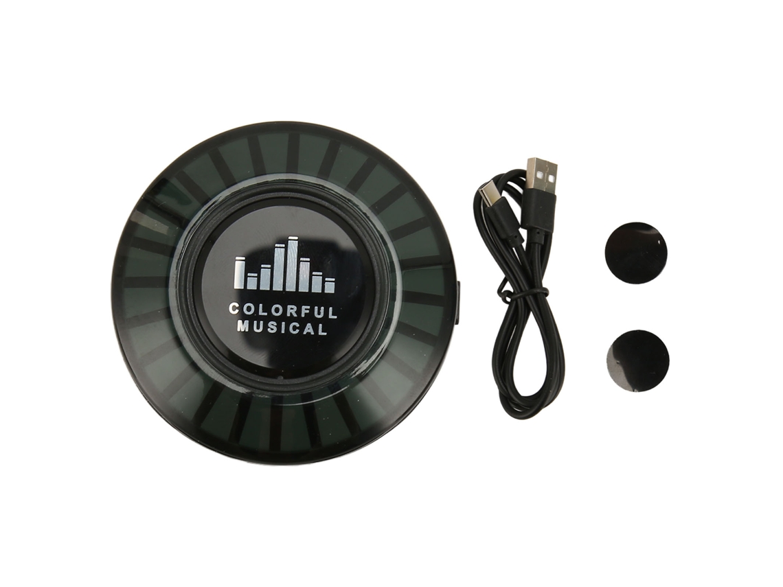 Mini Altavoz Bluetooth 5.0 conducción ósea con luces rgb, portátil y recargable | MARCA