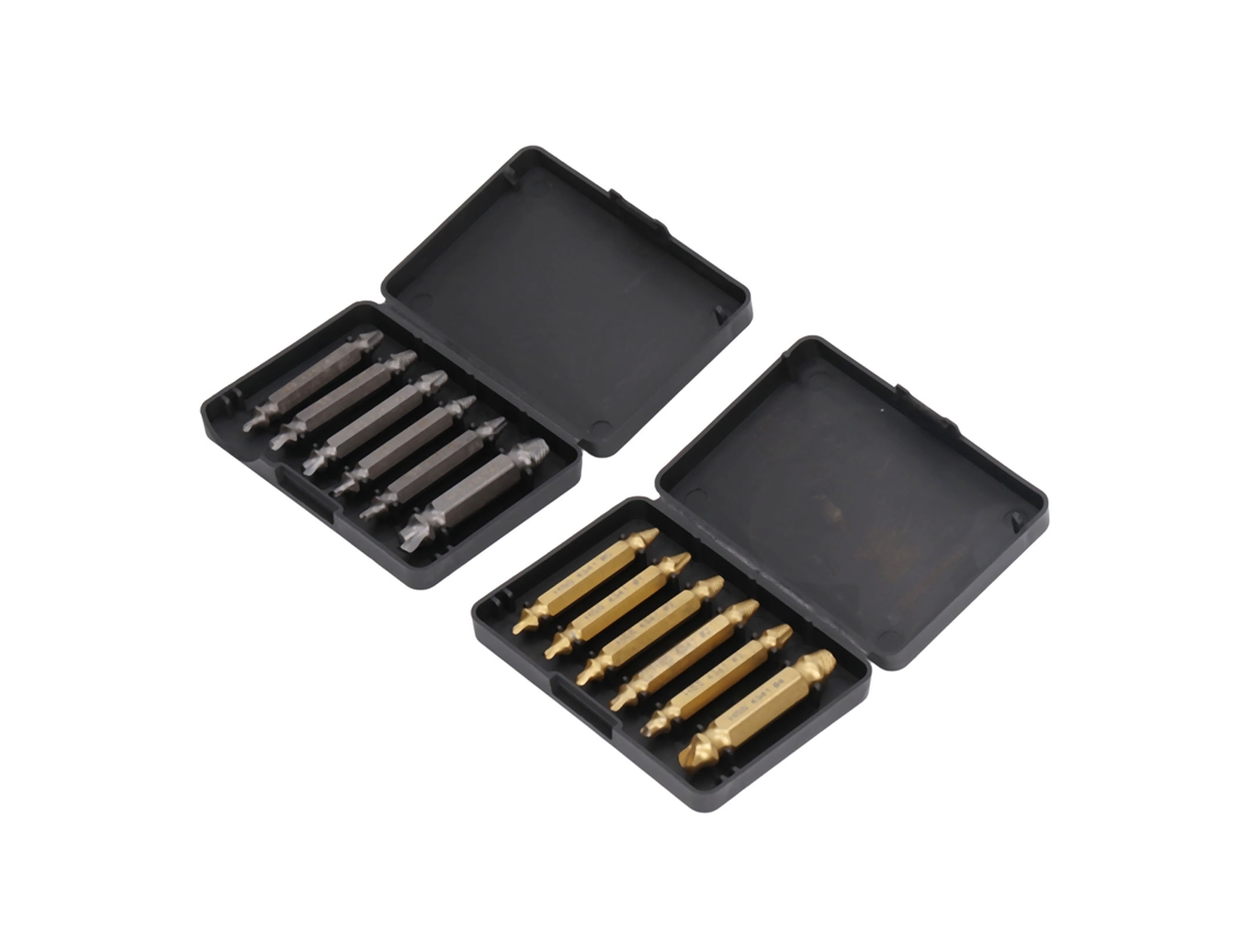Kit De Extractores De Parafusos Laxiscreed Para Remover Parafusos Danificados E Estriados De Forma Fácil