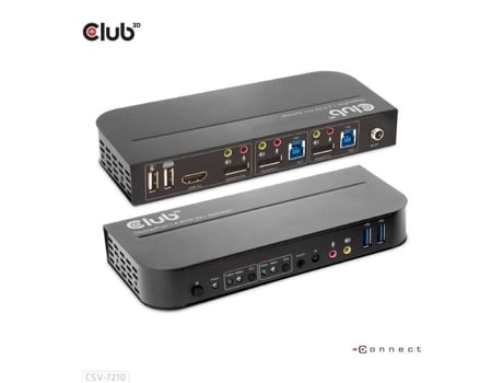 Hub Club 3d Csv 7210 Usb 4 Portas Usb