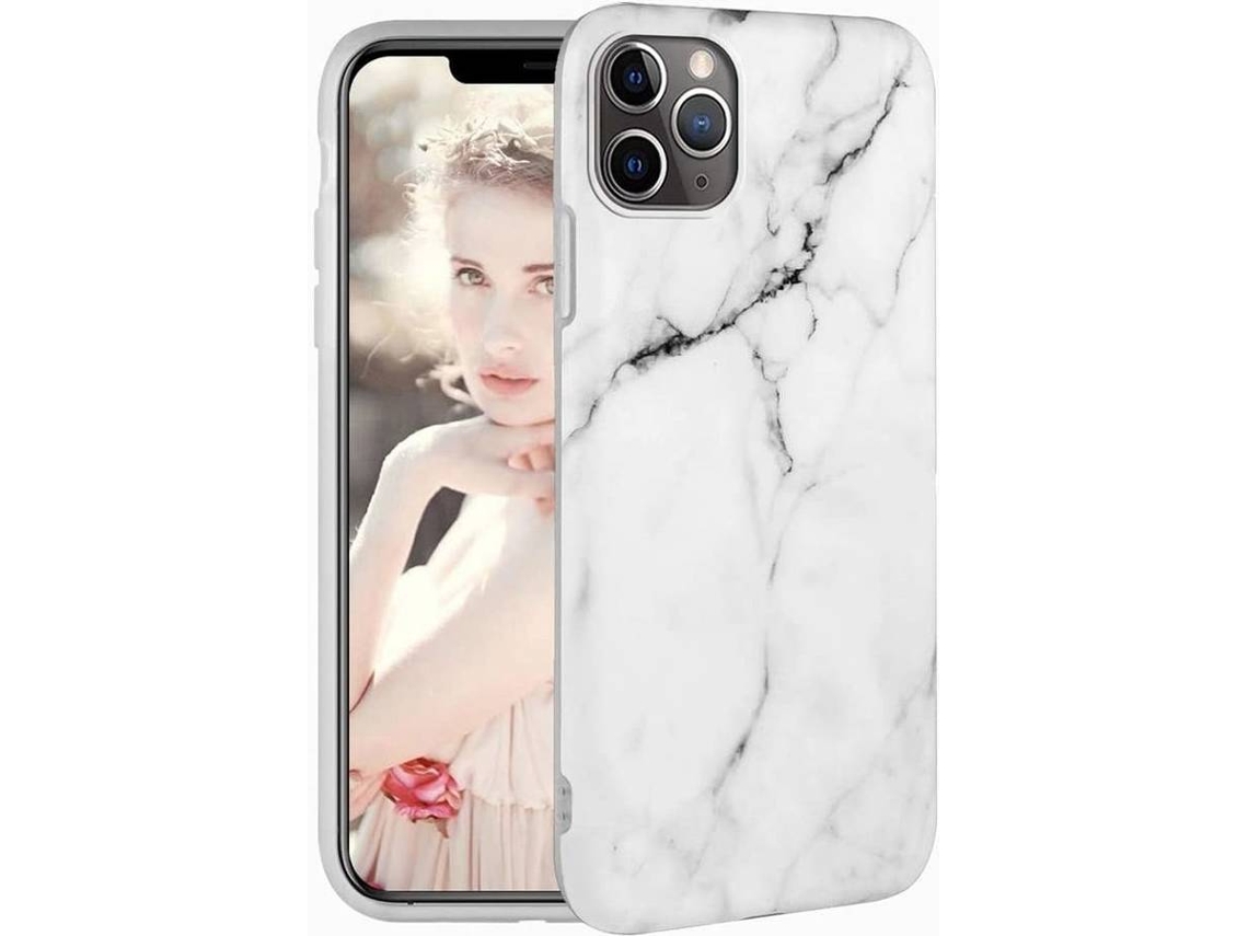 Capa iPhone 11 Pro Max HONGWE. Mármore