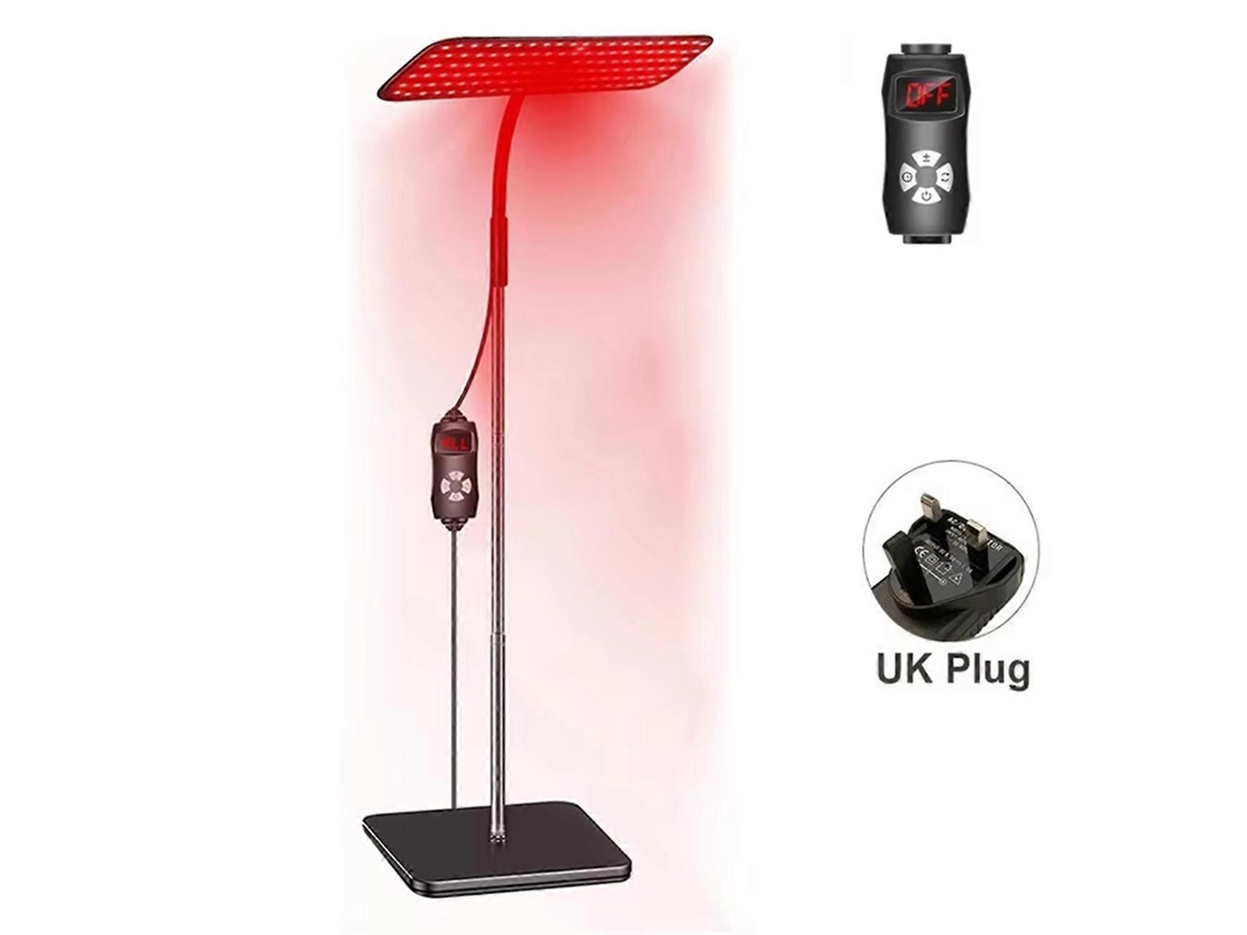 660nm 850nm Led Painel De Terapia De Luz Vermelha Com Suporte Próximo À Lâmpada De Terapia Infravermelha Para Alívio Da Dor Pele C Nostalgia88