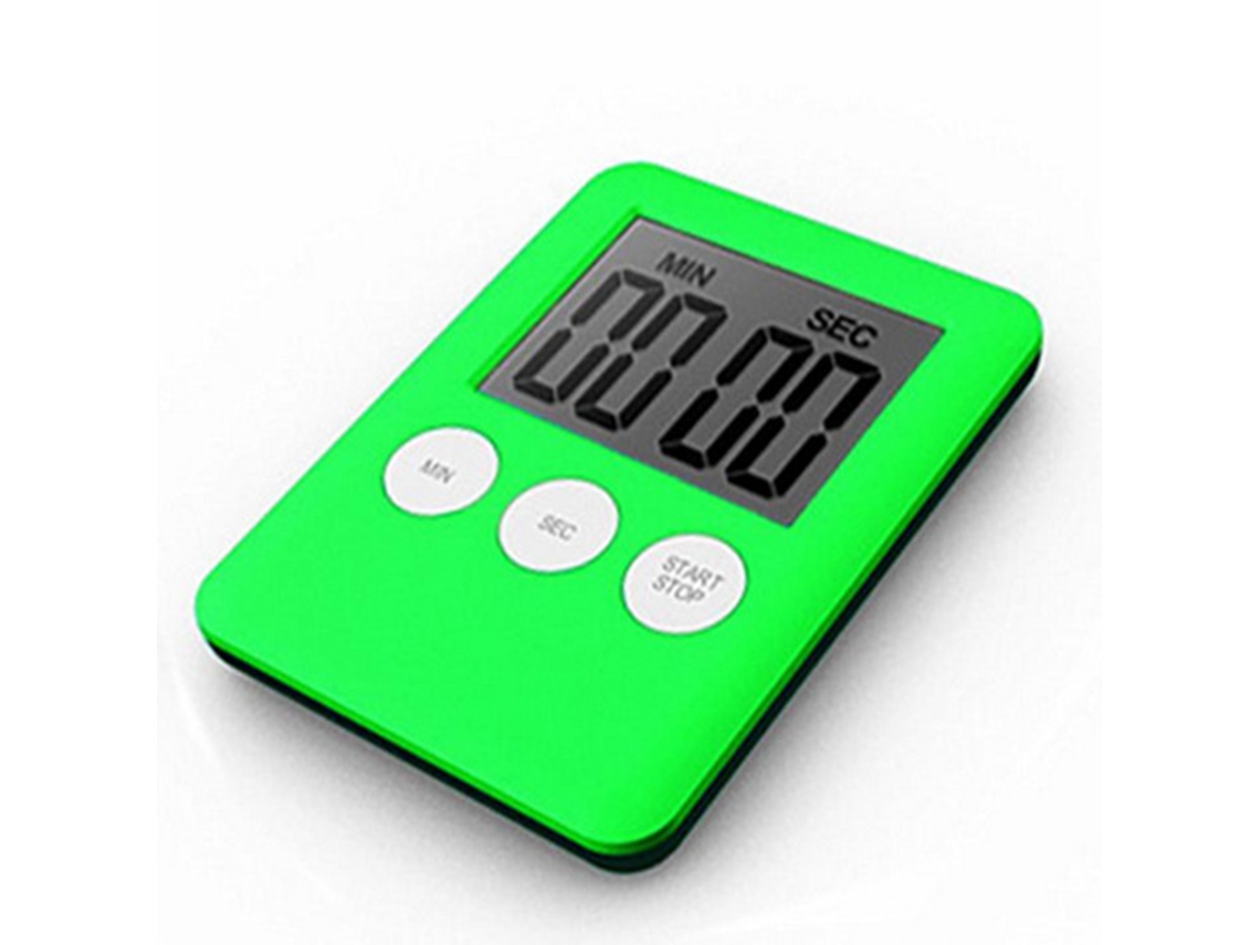 Temporizador Digital De Cozinha, Visor Led, Para Cozinhar, Assar E Controlar O Tempo Em Tarefas Domésticas