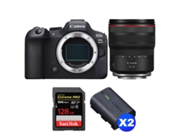 Eos R6 Mark Ii + Rf 14 35mm F/4 L Is Usm + 1 Sandisk 128gb Uhs ii 300mb/s + 2 Canon Lp e6nh + Ebook “20 Dicas para Fotos Que Impressionam” CANON