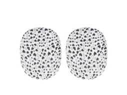 Aetheria capa Protetora de Silicone Impacto Resistente para Fones de Ouvido Bluetooth Ios Preto e Branco Love