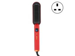 Pente de alisar cabelo com íons negativos anti caldeira estilo profissional para casa e salão S/MARCA
