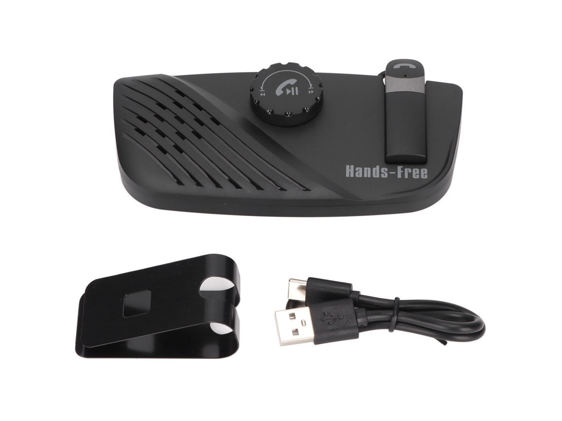 Aetheria alto falante Handsfree Bluetooth para Carro com Supressão de Ruído Multiponto Kit para Visor Solar