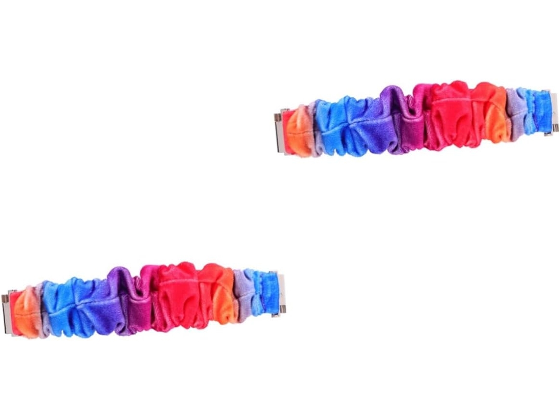 Conjunto De 2 Pulseiras Elásticas De Substituição Para Relógios Com Fivela De 22 Mm Para Estilos Modernos.