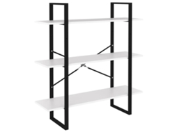 Book Cabinet, Book Cabinets Vidaxl Branco Madeira Processada (n/a)