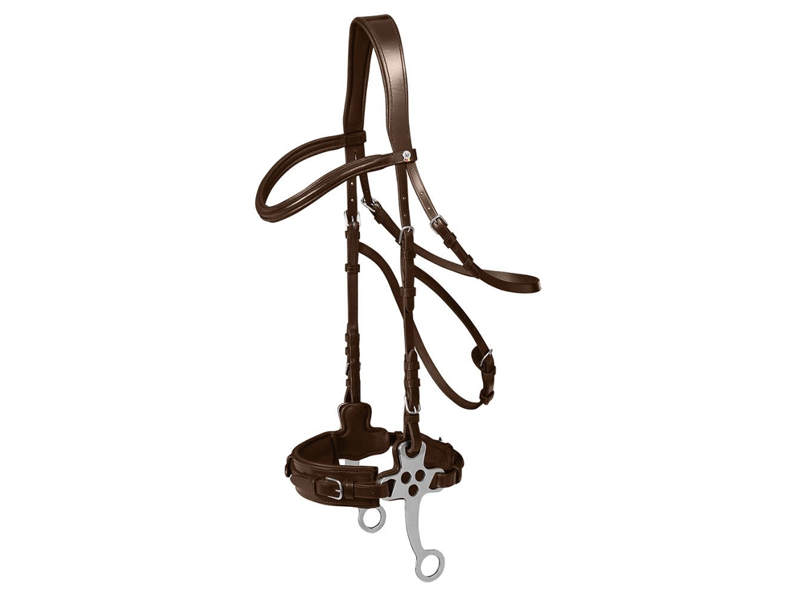 Refrear Hackamore X-Line Dourado Fullwaldhausen