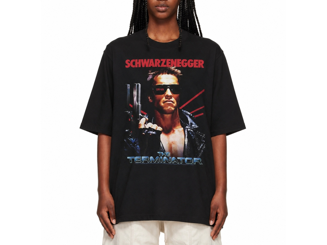 Rockinstone Terminator The Name Black Adult T-shirt Size:s