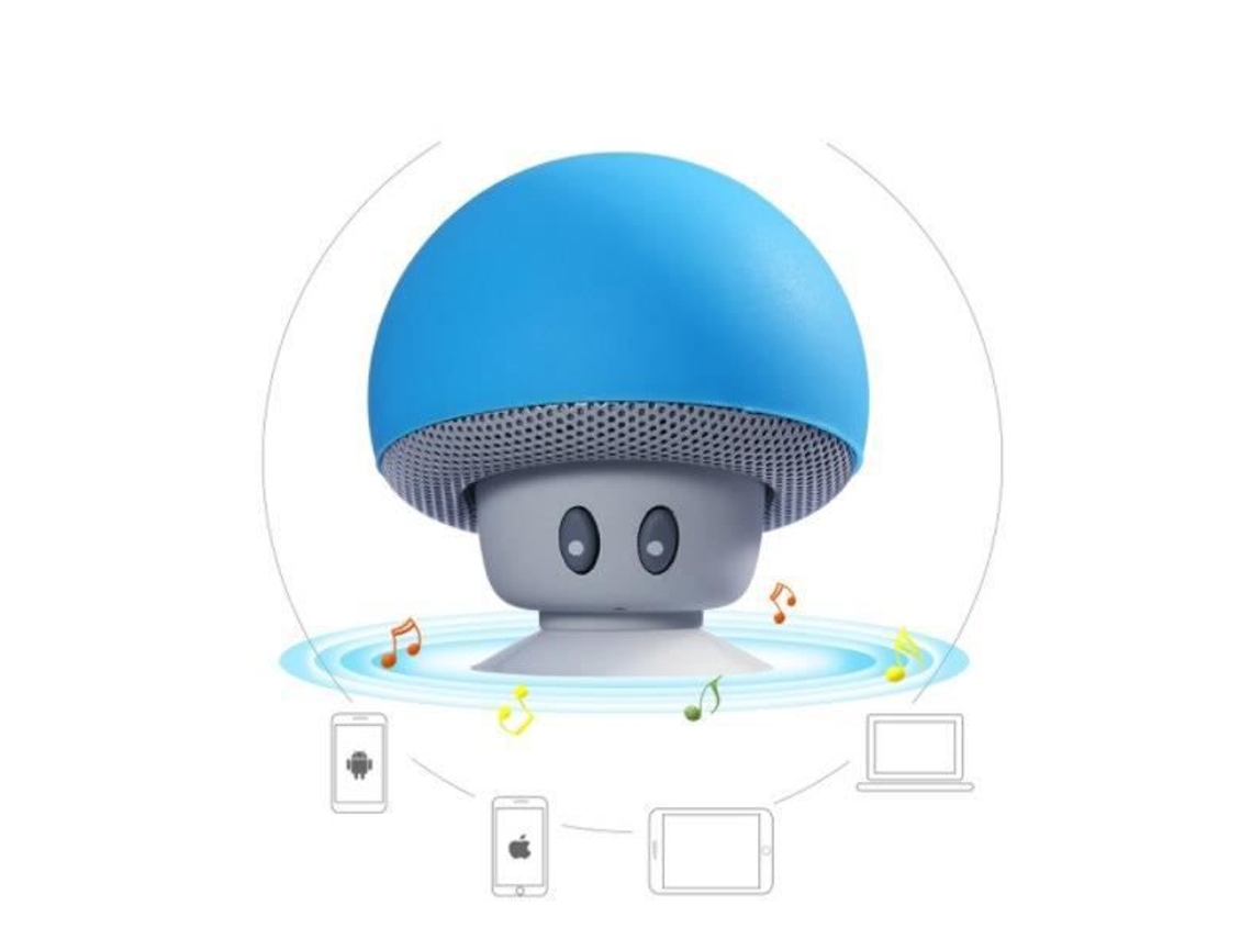 Coluna Bluetooth Cogumelo para Oppo Find X Smartphone