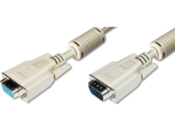 Cabo de Vídeo ASSMANN ELECTRONIC (VGA - 3 m - Bege)