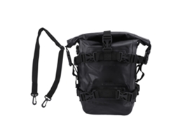 Mali bolsa Lateral para Moto com Capacidade Grande Resistente À Água Anti deslizante Pvc para Moto de Estrada e Off road Preta