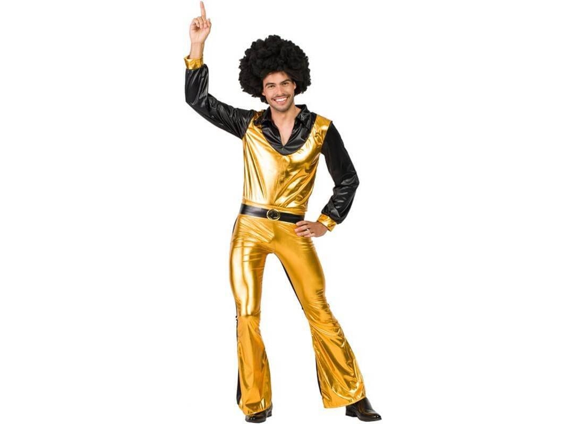 Fato de Homem DISFRAZZES Disco Dourado (Tam: M/L)