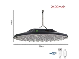 Lanterna Led De Acampamento De 200 W, Recarregável, Portátil, De Emergência, Para Pesca, Para Trabalho Ao Ar Livre, Reparos E Lâmpadas Led. Loja Olysi