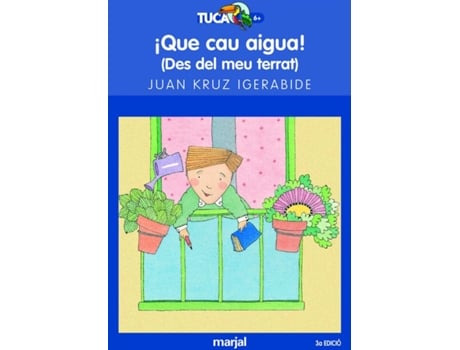 Livro ¡Que Cau Aigua! de Juan Kruz Igerabide (Valenciano)