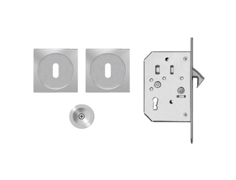 Kit de Alça Quadrada para Tigela KARCHER DESIGN Aço Inoxidável Acetinado Epdq3 Bb 71