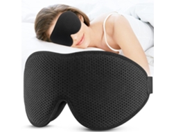 Máscara De Dormir Para Os Olhos, Máscara De Dormir Unissex, Formato 3d Estereoscópico, Sem Pressão Intraocular, 99% De Eficácia Na Redução Da Pre
