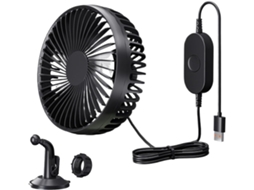 Ventilador Usb Para Carro, Silencioso E Potente