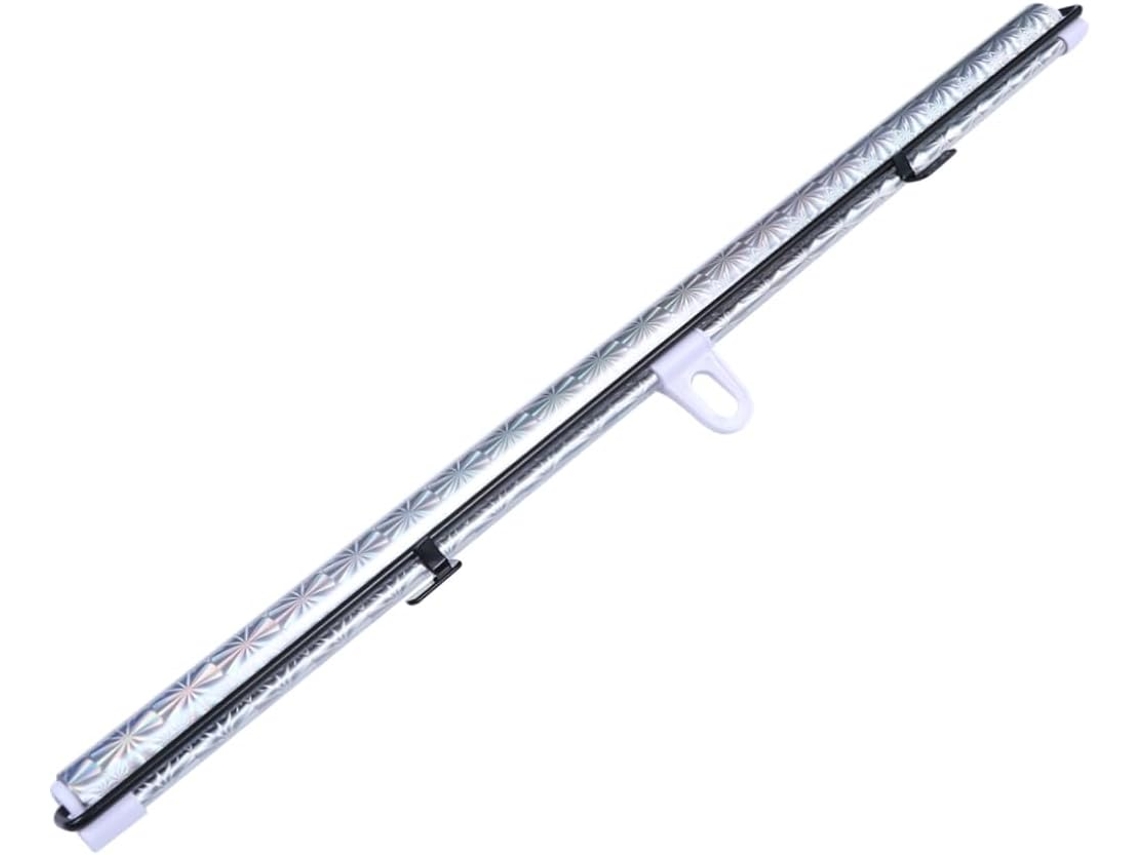 Cortina retrátil para porta de carro, cor prata (1 peça)