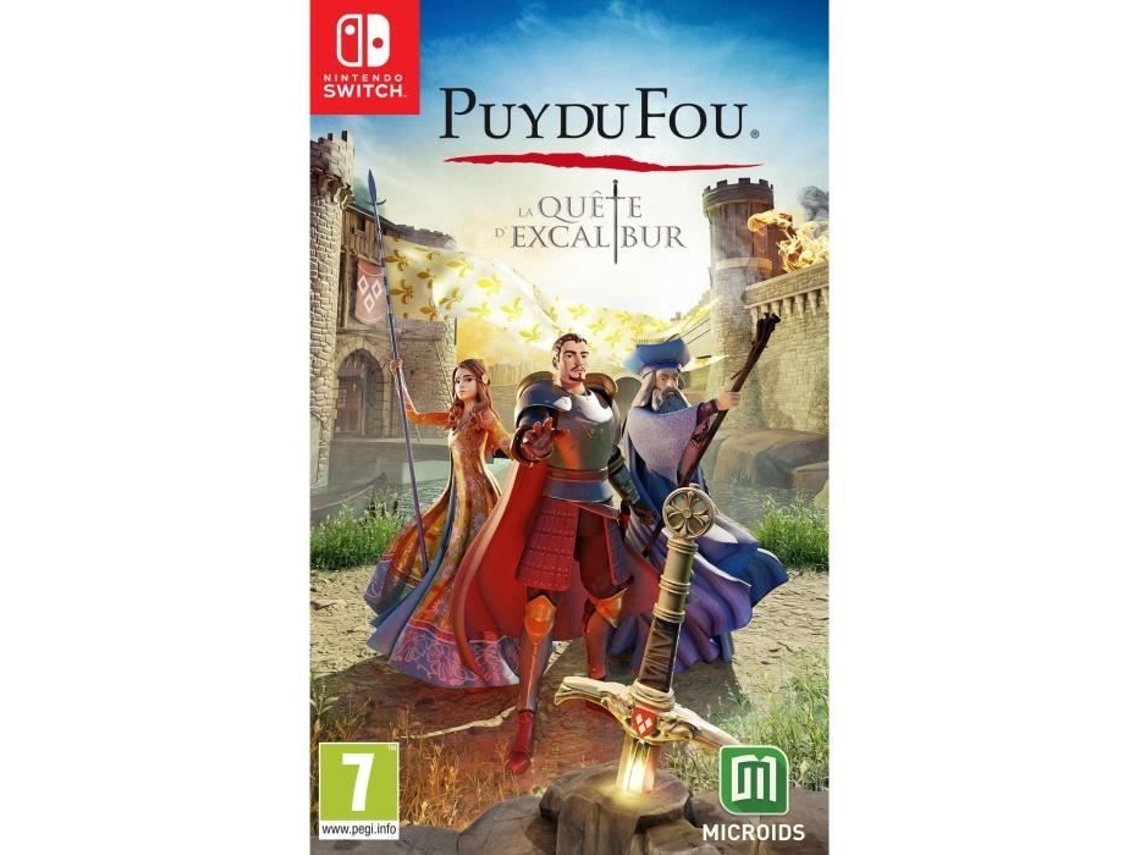 Puy Du Fou O Jogo Quest For Excalibur Switch MICROIDS