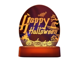 Luzes De Halloween Para Interior: Decorativo De Abóbora Com Controle Remoto Para Festa E Quarto