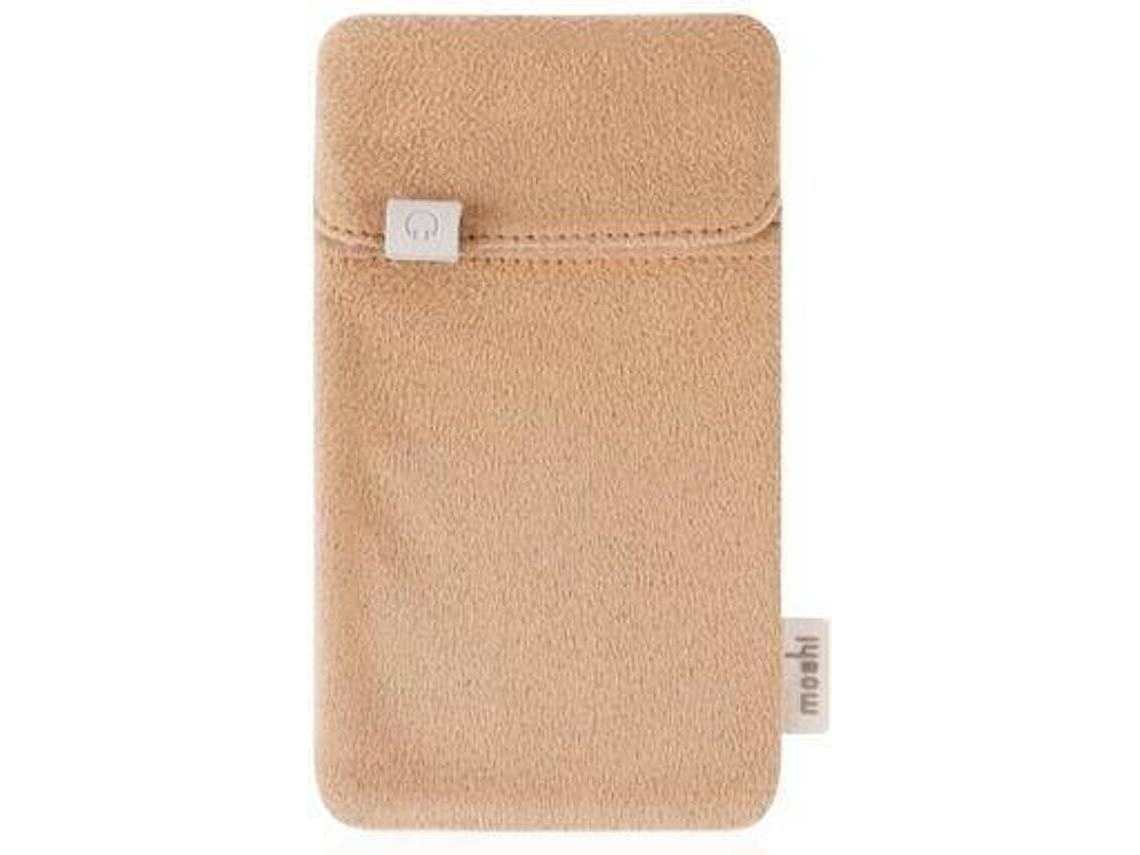 Capa iPhone 5, 5s, SE MOSHI iPouch Castanho
