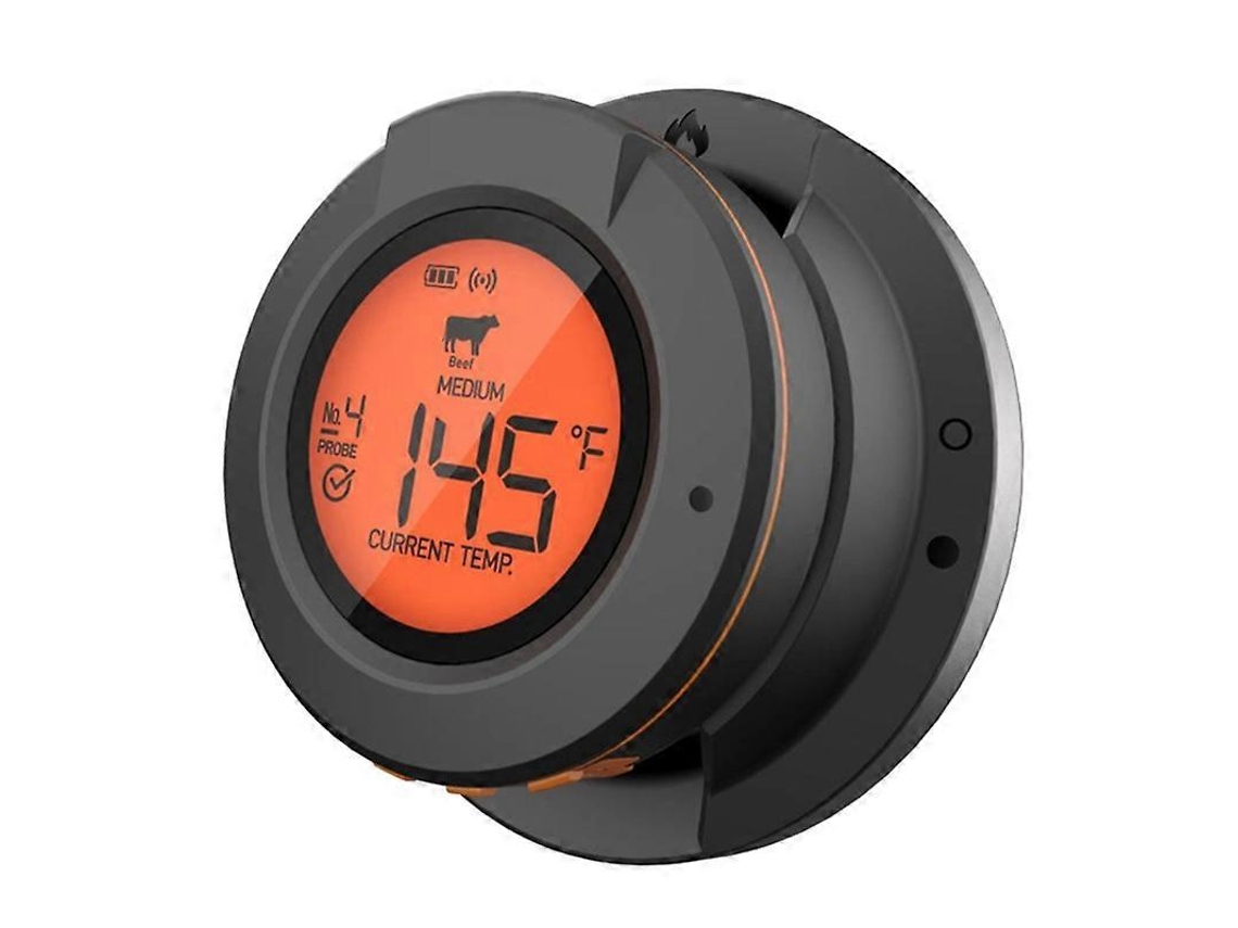 Termômetro eletrônico inteligente para forno de carnes com Bluetooth (sem fio)