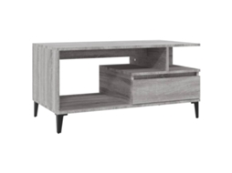 Coffee Table, Coffee Tables Vidaxl Cinzeto Madeira Processada (n/a)