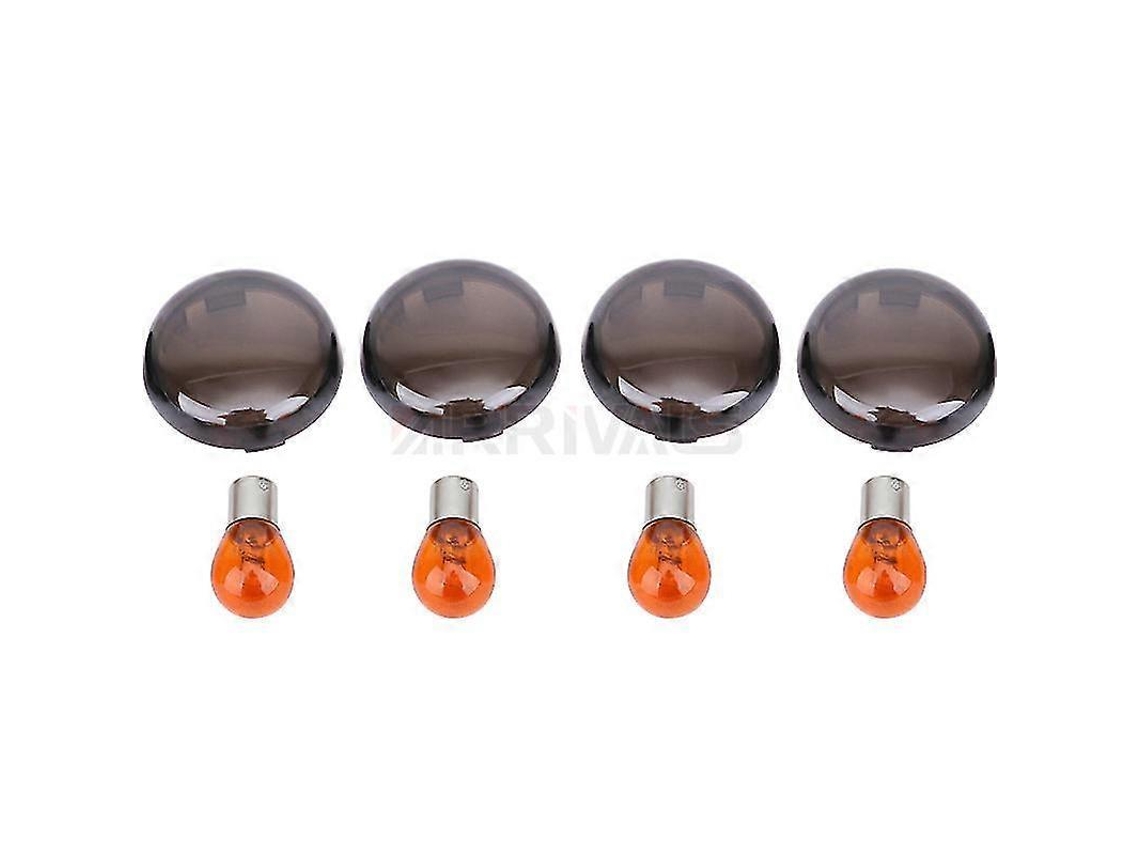 Kit Lente Lâmpada Sinal Fumo 4x Moto Harley Sportster Xl883 Xl1200 Dyna V Rod