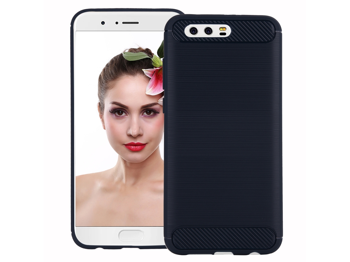 Capa TPU para Huawei Honor 9 padrão de carbono EOOCOO