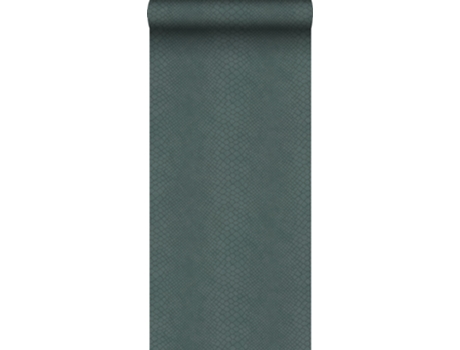 Papel de Parede ORIGIN WALLCOVERINGS (0,53 x 10,05 m - Tecido - Azul)