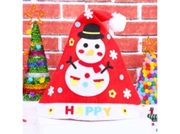 Mali artesanato de Natal em Feltro Diy Boneco de Neve Brinquedo Manual Não Tecido